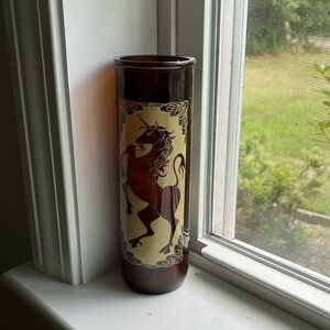 Vintage Unicorn‎ Amber Candle